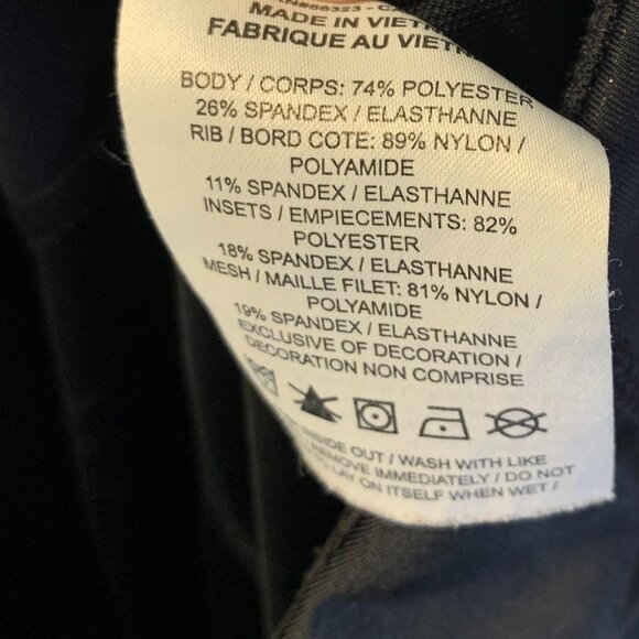 Nike Women's Speed Running Tights Size M Black Glitter Accents 7/8 CU3337 2020 - Picture 6 of 7